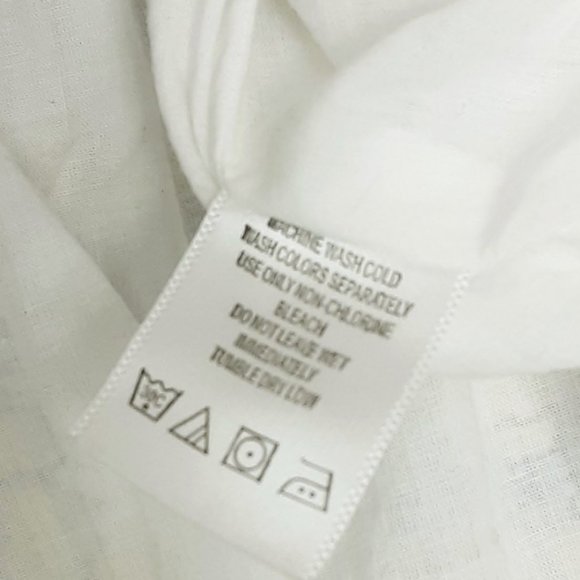 Chadwicks Yellow/navy polka dot flowers skirt 8 - Picture 5 of 5